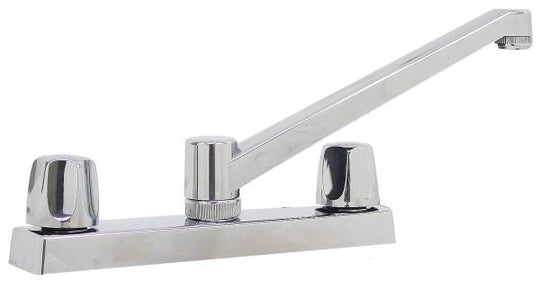 15656 Mezcladora fregadero plastica tipo standard maneral standard 1/4 de vuelta cromada 11021 Fontanery