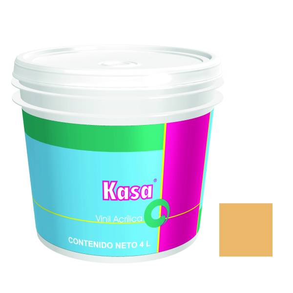 16314 Pintura vinil kasa amarillo napolitano 4.0 lt Doal