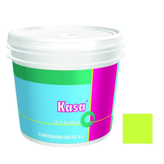 16316 Pintura vinil kasa verde natural 4.0 lt Doal