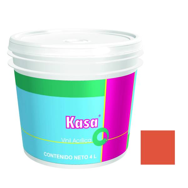 16320 Pintura vinil kasa mandarina 4.0 lt Doal