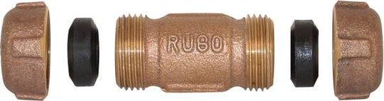 16417 Cople de reparacion 022mm 7/8" bronce 81U Rugo