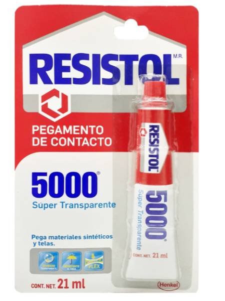 16742 Pegamento 5000 super transparente 21ml Resistol