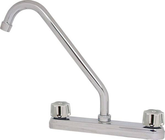 16744 Mezcladora fregadero plastica tipo standard maneral standard 1/4 de vuelta cromada Fontanery