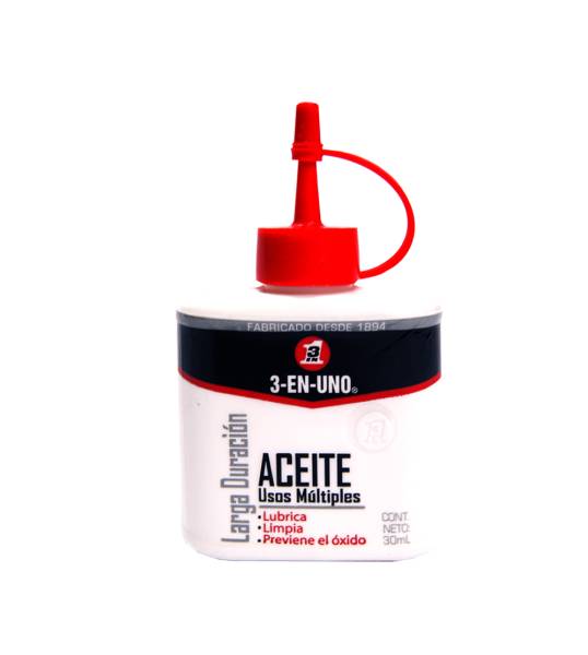 189968 Aceite multiusos 3 en 1 030ml 3en1