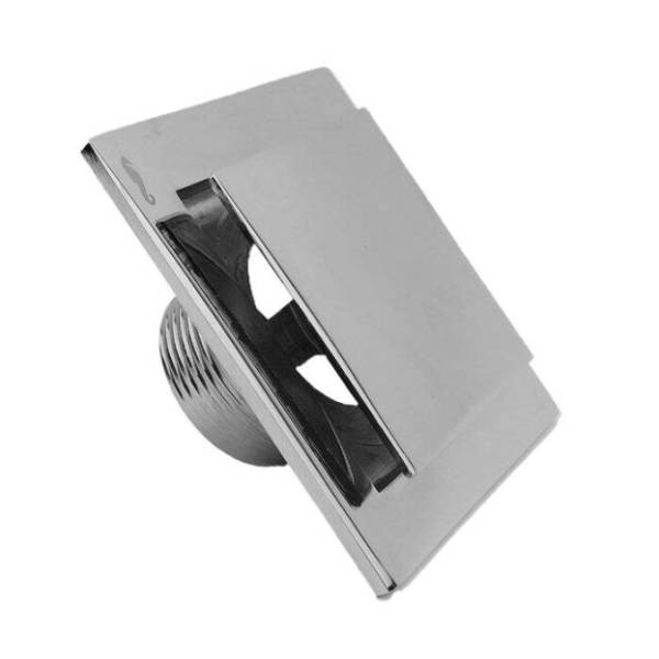 192118 Coladera cuadrada 4x4 anticucarachas push cr 46p Rugo