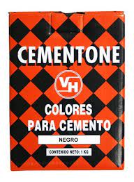 193766 Color para cemento negro 1kg Cementone