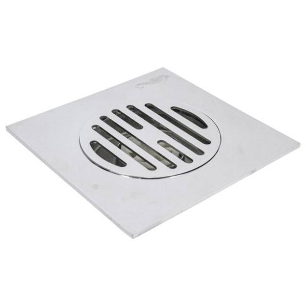 195044 Coladera cuadrada 6x6 metalica anticucarachas 46ar Rugo