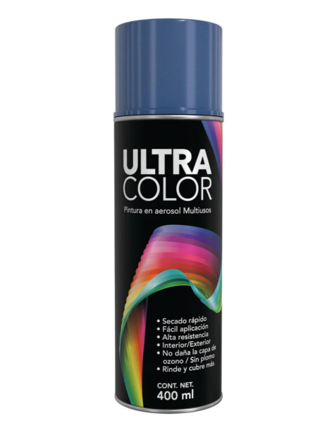 196709 Pintura en aerosol 400ml azul marino Ultracolor