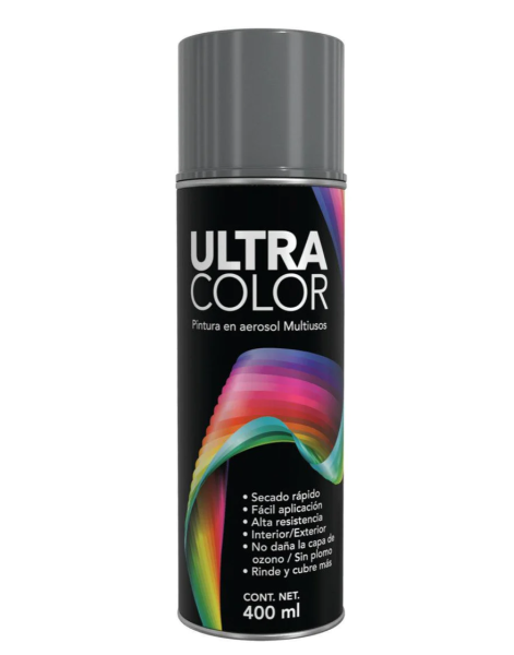 196718 Pintura en aerosol 400ml gris primario Ultracolor