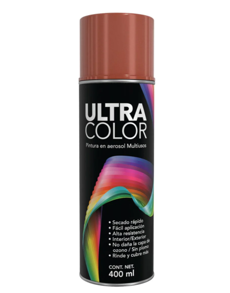 196720 Pintura en aerosol 400ml rojo oxido Ultracolor