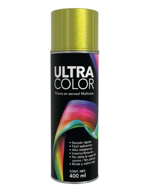 196732 Pintura en aerosol 400ml amarillo neon Ultracolor