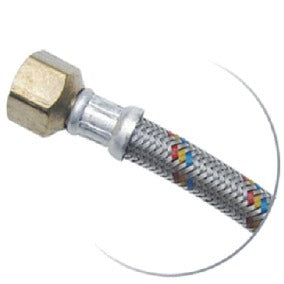 207230 Manguera para uso general de aluminio 010 3/8" x 3/8" 400cm tuerca de acero GA Boro