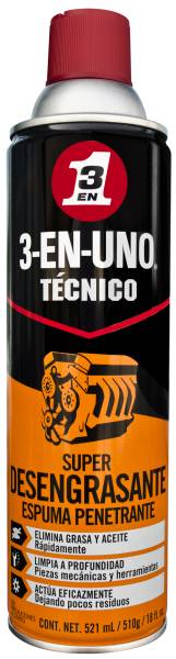 209316 Desengrasante espuma penetrante 521ml 18oz 3en1