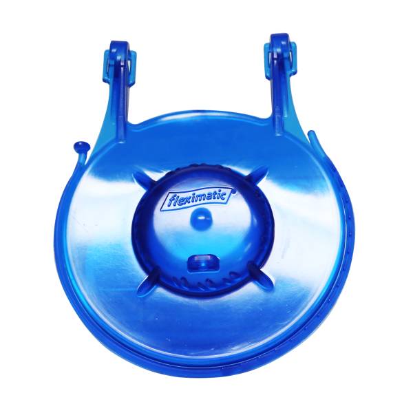 211447 Pera sapo 3" plastica azul con cadena plastica 2416 Fleximatic