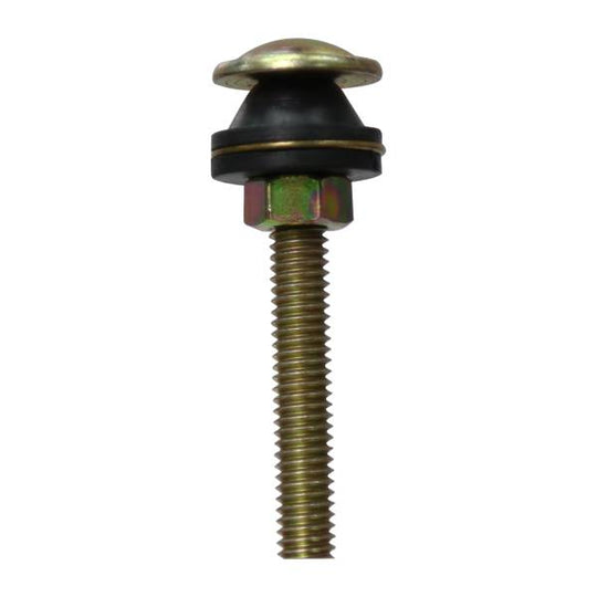 212014 Tornillo acoplar para sanitario latonado 2480 Fleximatic