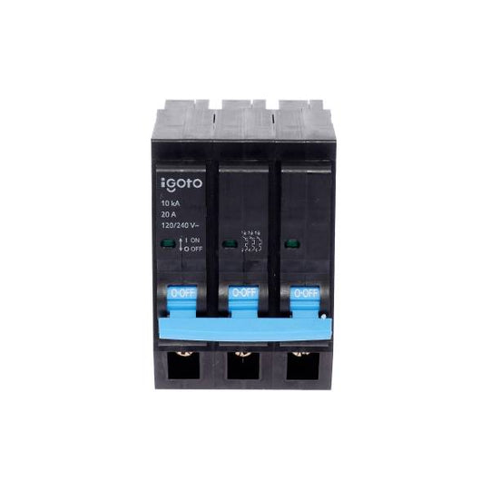 214455 Interruptor termomagnetico 3 polos 20a IN3002 Igoto