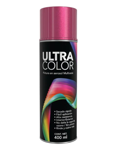 216653 Pintura en aerosol 400ml rosa Ultracolor