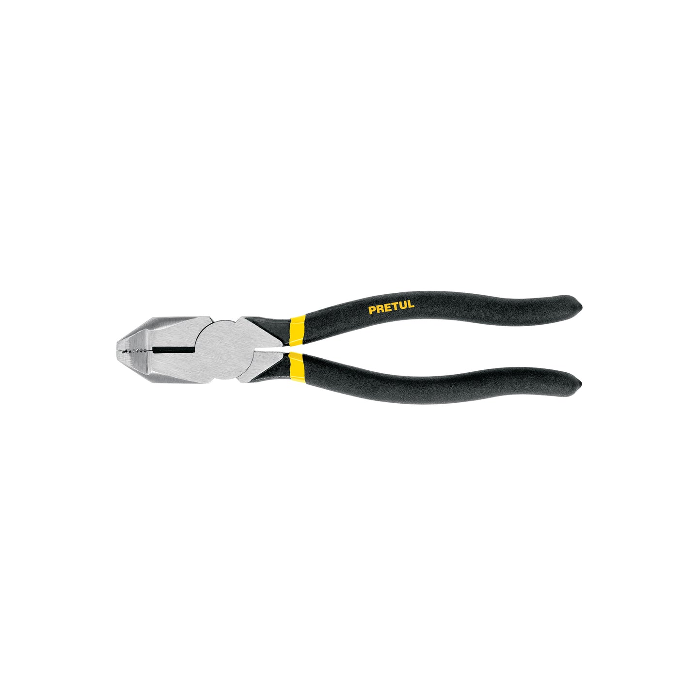 218-P Pinza para electricista 8" uso rudo, mango de PVC, Pretul