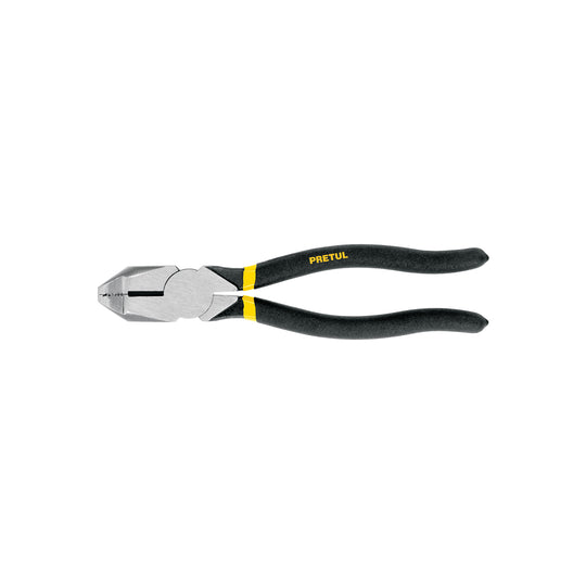 218-P Pinza para electricista 8" uso rudo, mango de PVC, Pretul