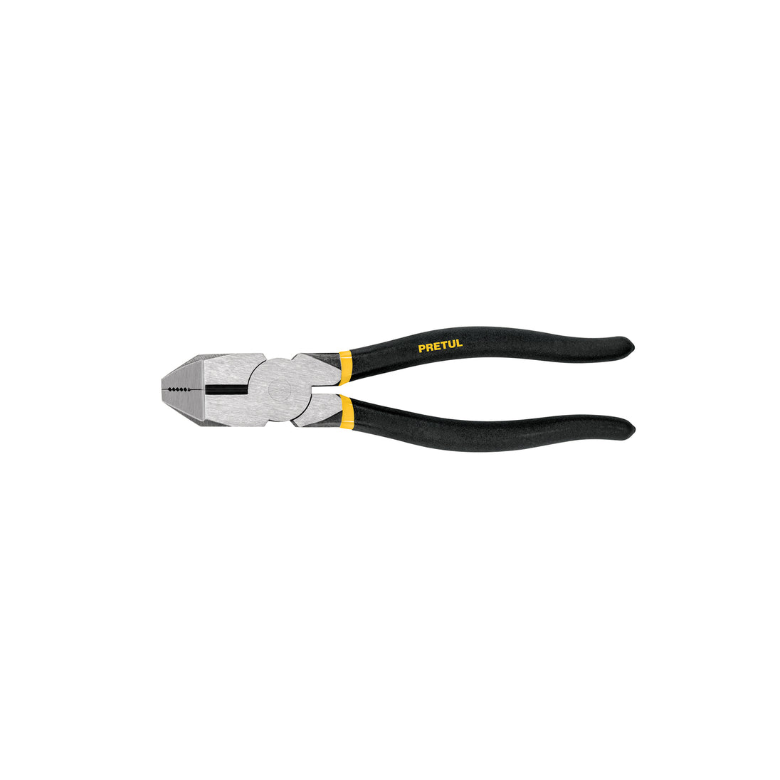 219-P Pinza para electricista 9" uso rudo, mango de PVC, Pretul
