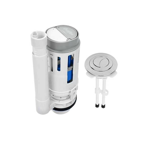 225540 Sistema duo 3" para sanitario boton superior PB6032 Coflex