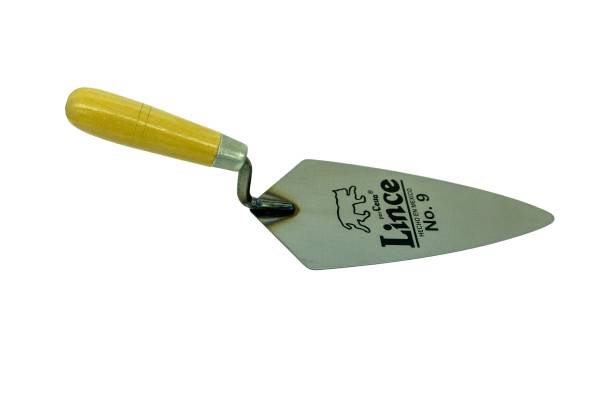 280797 Cuchara para albañil tipo filadelfia # 09 mango de madera 009L Lince Celta