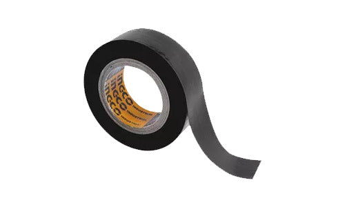 280939 Cinta de aislar 18mm x 09mts negra HPET1103 Ingco