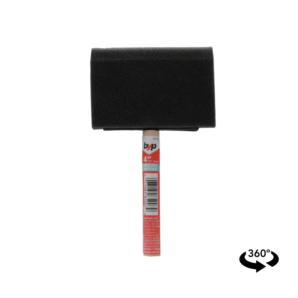 281537 Brocha espuma 110mm 4" BYP