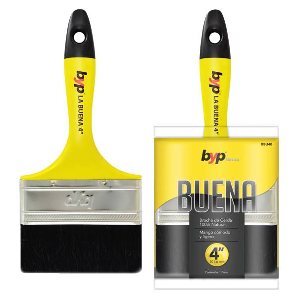 281544 Brocha la buena 110mm 4" BYP