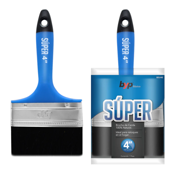 281562 Brocha la super 110mm 4" BYP