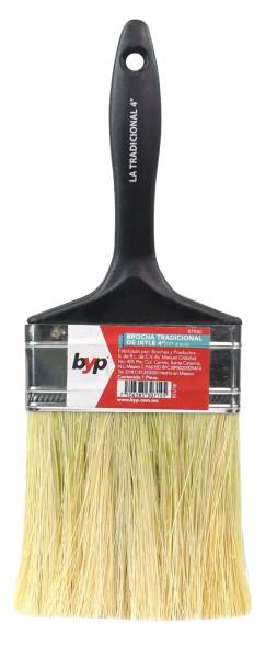 281565 Brocha la tradicional ixtle 110mm 4" BYP
