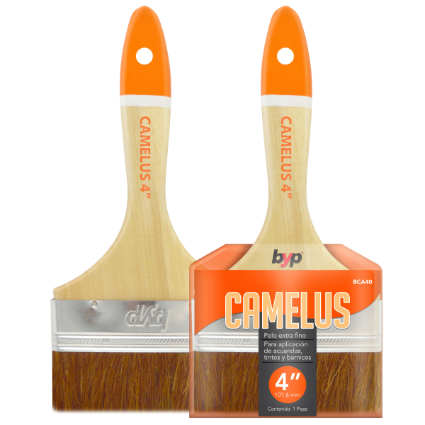 281573 Brocha pelo camello 110mm 4" BYP
