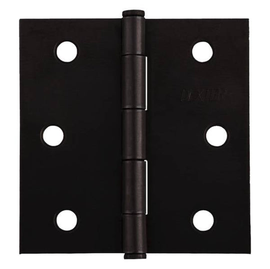 281743 Bisagra cuadrada ligera perno suelto con tornillos 3" galvanizada Dexter