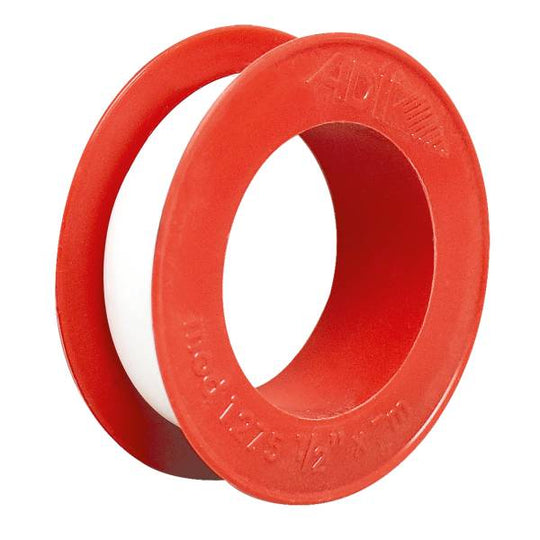 281767 Cinta de teflon 013mm 1/2" x 07mts 1275 Adir