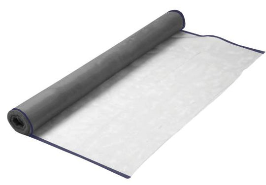 281810 Malla mosquitera plastica 0.75 x 30m gris reforzada Adir