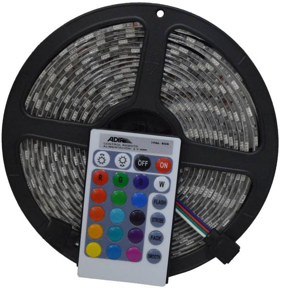281830 Tira LED 5mt 35w multicolor 1946RGB Adir