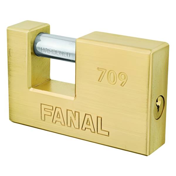 285583 Candado laton 75mm llave/tetra antipalanca pulido CS1709 Fanal