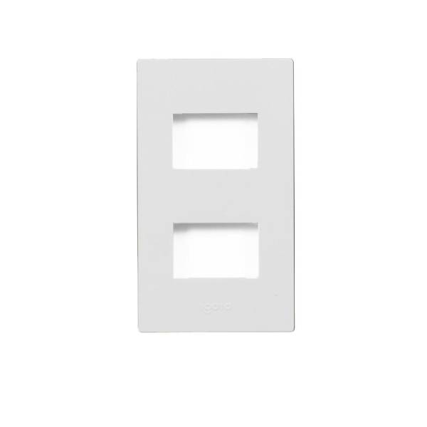 16426 Placa 2 vent marfil Zurich PA1202M Igoto