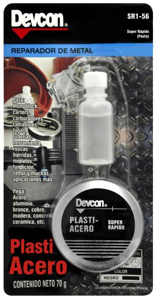 189952 Plastiacero Pasta rapido 70 g Devcon