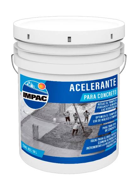 190346 Acelerante de curado para concreto 3.8lt Impac
