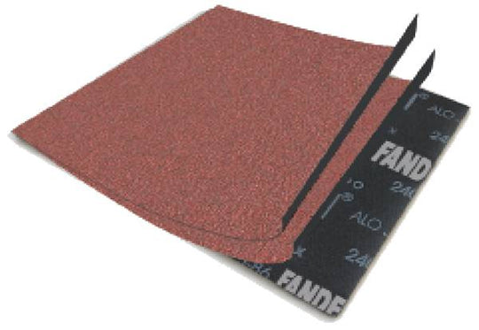 191092 Lija roja oxialum X-86 grado 40 9" x 11" para tela Fandeli