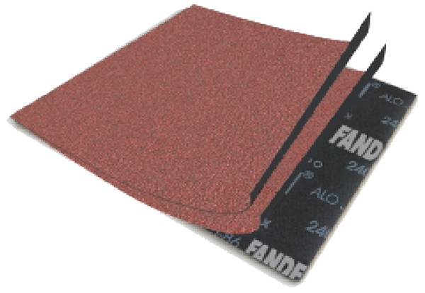 191092 Lija roja oxialum X-86 grado 40 9" x 11" para tela Fandeli