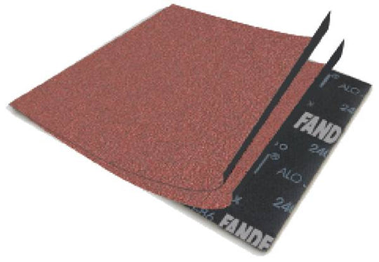 191093 Lija roja oxialum X-86 grado 50 9" x 11" para tela Fandeli