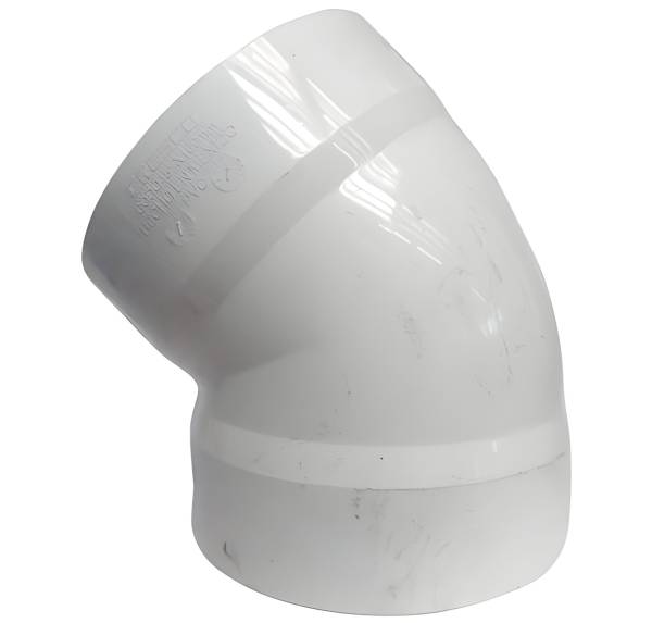 191405 Codo PVC cementar 45 200mm 8" cresco/amanco