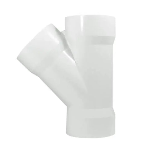 191409 Yee PVC cementar 1-1/2" x 1-1/2" cresco/amanco CRESCO