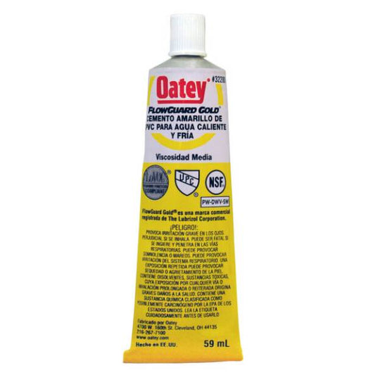 192267 Pegamento para CPVC 059ml en tubo flowguard Oatey