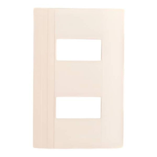193019 Placa 2 ventanas marfil Montana