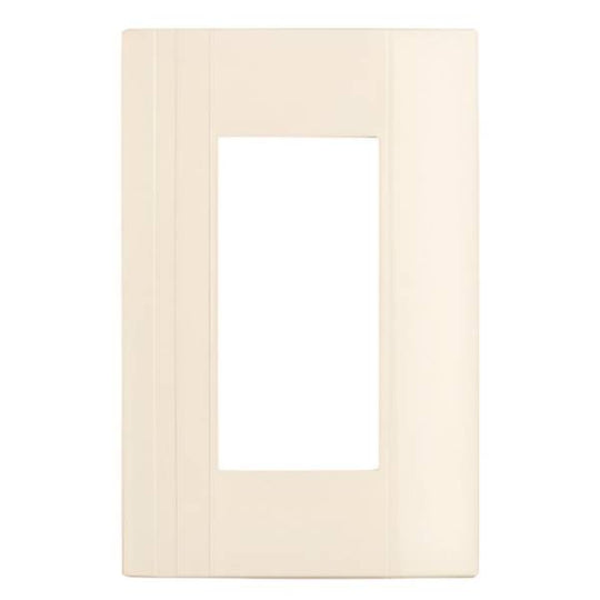 193021 Placa para contacto duplex marfil Montana