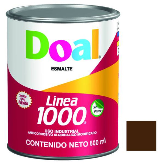 193049 Esmalte linea 1000 1090 chocolate 0.5l Doal
