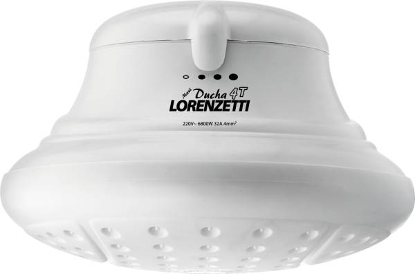 193118 Regadera electrica 4 temperaturas sin brazo blanca Bella Lorenzetti